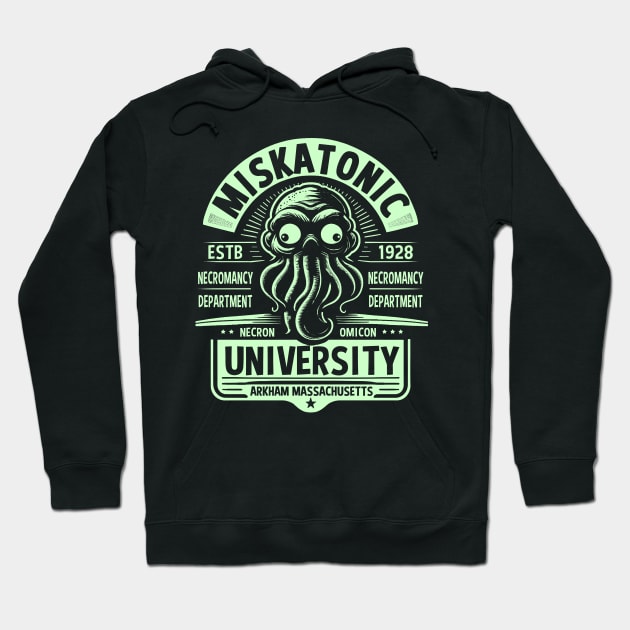 Miskatonic University Cthulhu Hoodie by Tshirt Samurai